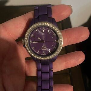 Purple Wearable Watch